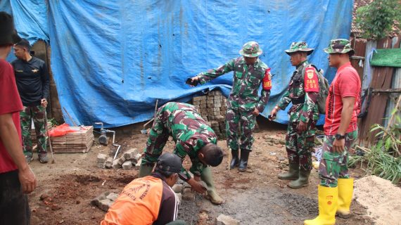 Sasaran Fisik TMMD ke 123 Kodim 0412/LU terus di Kebut, Dansatgas Cek Progresnya