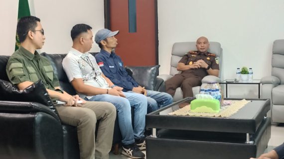 Komite Wartawan Indonesia Perjuangan Audiensi Ke Kajari Tubaba