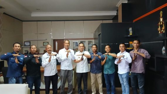 PJ. SEKDA Tubaba Terima Audiensi Organisasi Komite Wartawan Indonesia Perjuangan (KWIP)