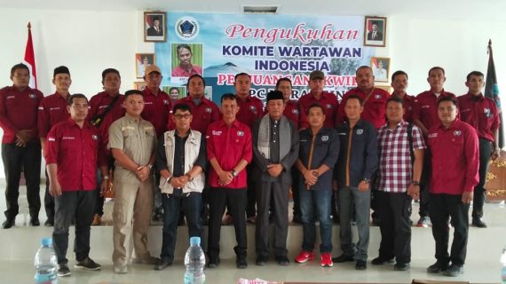 Pengurus DPC KWIP Kabupaten Merangin Jambi Resmi di Kukuhkan