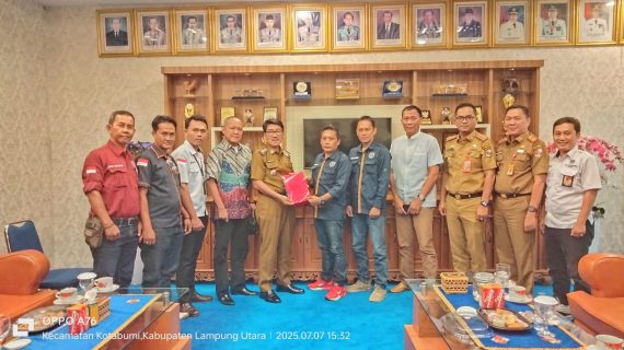 KWIP dan Pemkab Lampung Utara Sepakat Perkuat Hubungan, Dukung Pembangunan Daerah yang Transparan