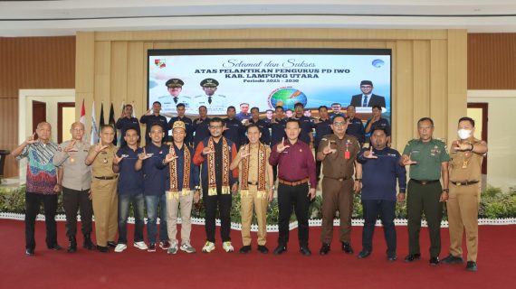 DPP KWIP Mengucapkan Selamat Sukses Pada Pengurus Daerah IWO Lampung Utara Yang di Lantik
