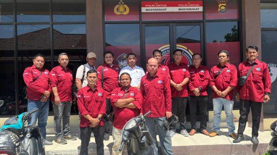 Jajaran KWIP Merangin Audiensi dengan Kasat Resnarkoba, Bahas Sinergi Pemberantasan Narkoba